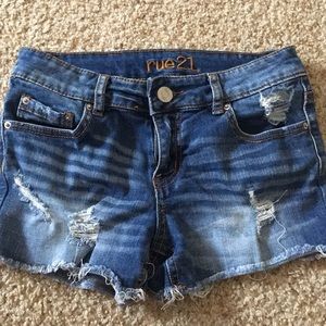 rue 21 jean shorts